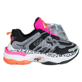 Bella Paris Cipők színes betétekkel sokszínű