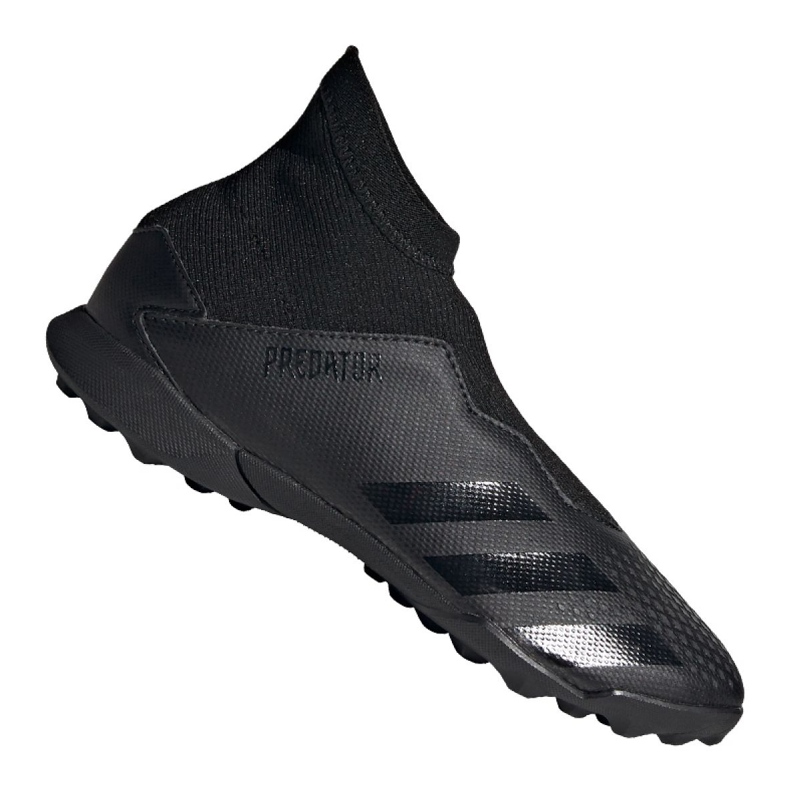 Adidas Predator 20.3 Ll Tf Jr FV3118 cipő fekete fekete Adidas Predator 20.3 Ll Tf Jr FV3118 cipő fekete fekete