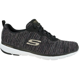 Skechers Flex Appeal 3.0 Endless Glamour W 13071-BKMT fekete