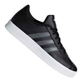 Adidas Vl Court 2.0 Jr F36381 cipő fekete