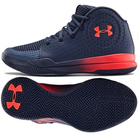 Under Armour Gs Jet 2019 Kosárlabda Cipő Jr.3022121-405 sokszínű sötétkék Under Armour Gs Jet 2019 Kosárlabda Cipő Jr.3022121-405 sokszínű sötétkék