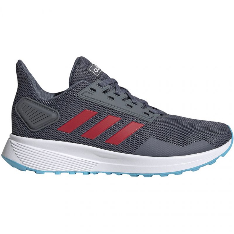 Adidas Duramo 9 K Jr EG7899 cipő piros szürke