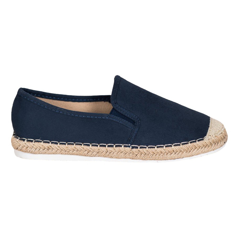 Goodin Velúr Espadrilles kék Goodin Velúr Espadrilles kék