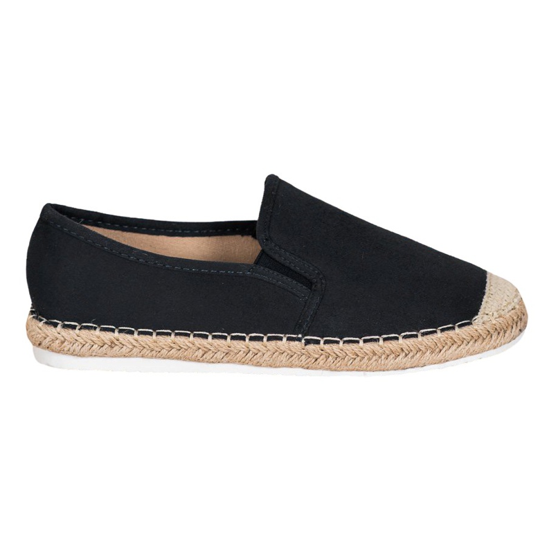 Goodin Velúr Espadrilles fekete