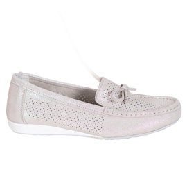 Goodin Bőr cipő íjjal barna Goodin Bőr cipő íjjal barna