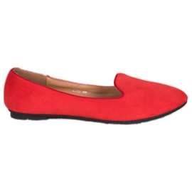 Clowse Klasszikus Suede Lords piros