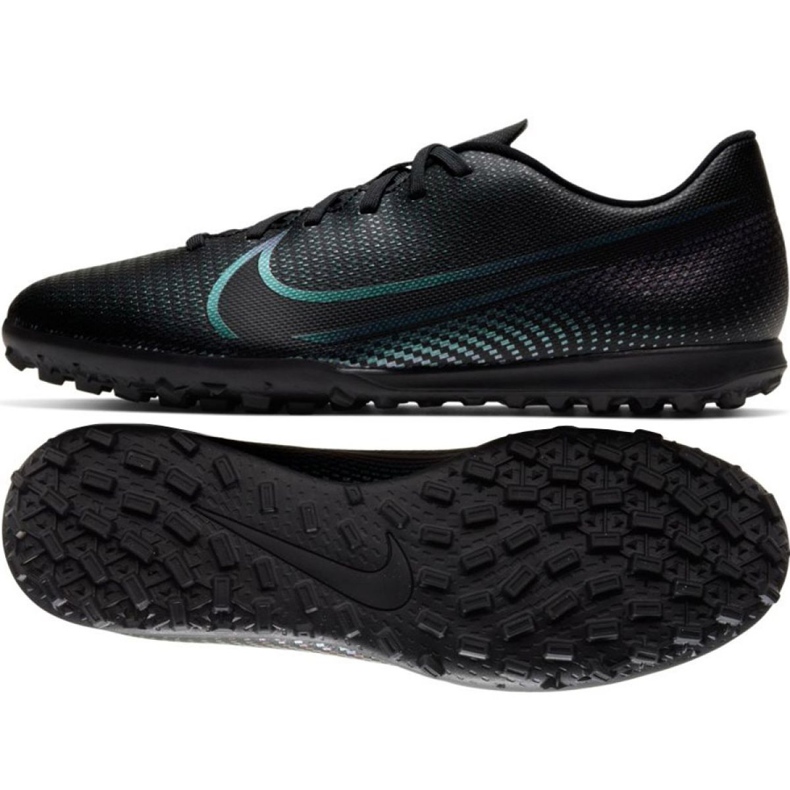 Nike Mercurial Vapor 13 Club Tf M AT7999-010 futballcipő sokszínű fekete