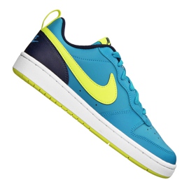Nike Court Borough Low 2 Jr BQ5448-400 cipő kék