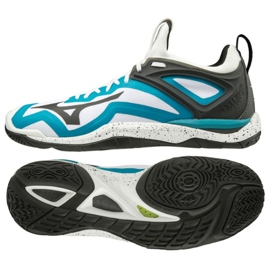 Mizuno Wave Mirage 3 M X1GA195085 kézilabda cipő sokszínű kék