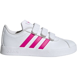 Adidas Vl Court 2.0 Cmf C Jr EG3880 cipő fehér