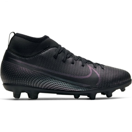 Nike Mercurial Superfly 7 Club FG / MG Jr AT8150-010 futballcipő sokszínű fekete