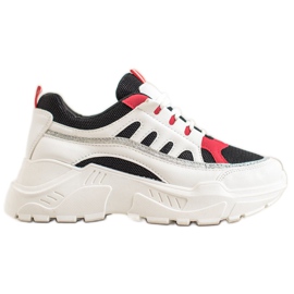 SHELOVET Stílusos cipők fehér