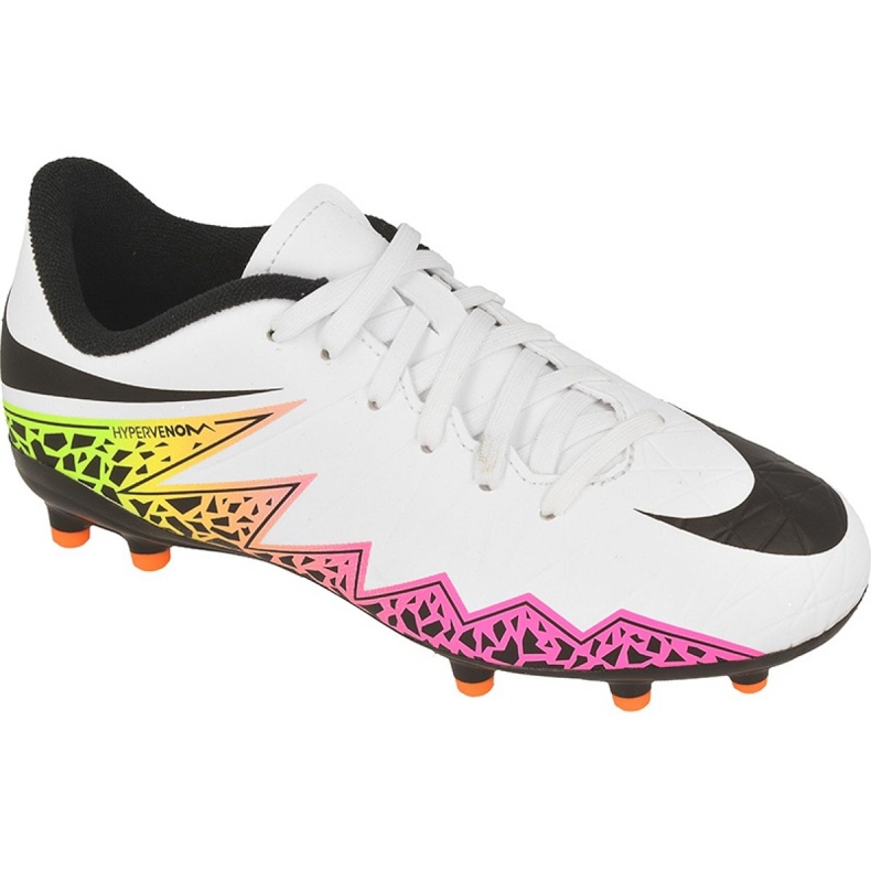 Nike Hypervenom Phelon Ii Fg Jr 744943-108 futballcipő sokszínű fehér