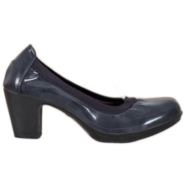 SHELOVET Kényelmes alkalmi szivattyúk kék SHELOVET Kényelmes alkalmi szivattyúk kék