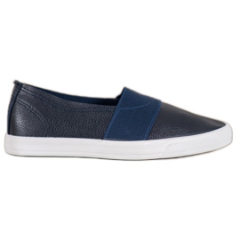 Bona Slip On Cipők kék Bona Slip On Cipők kék