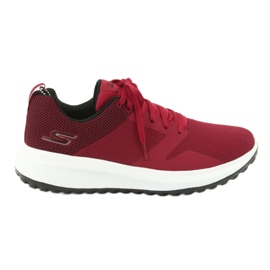 Skechers On The Go M 55330-RDBK Cipő fekete piros