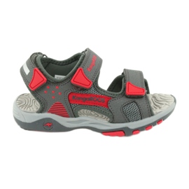 KangaRoos Sandals Boys's Grey Red Faam beszúrás 18337 szürke