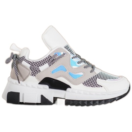 Seastar Stílusos cipők Holo effektussal fehér sokszínű