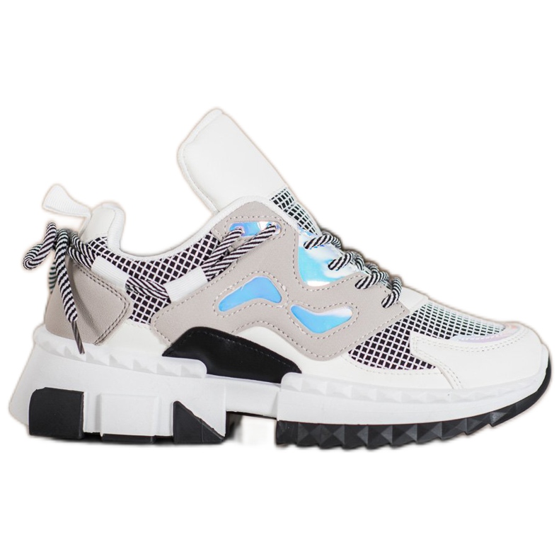 Seastar Stílusos cipők Holo effektussal fehér sokszínű