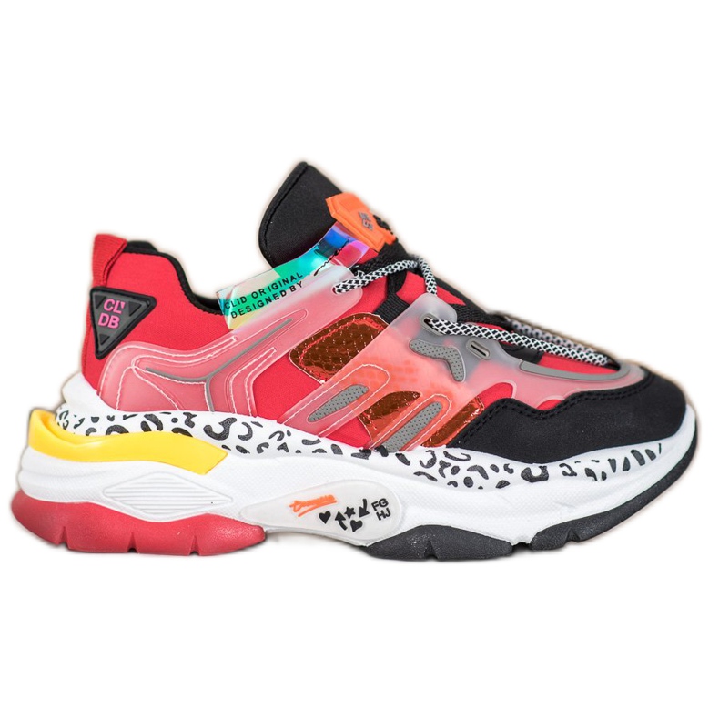 Seastar Divat Cipők piros sokszínű