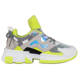 Seastar Stílusos cipők Holo effektussal sokszínű sárga