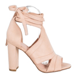 Seastar Kötött szandál a poszton bézs