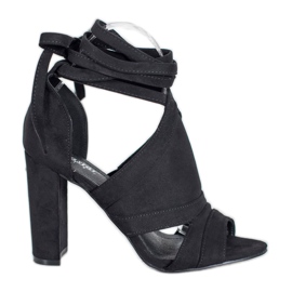 Seastar Kötött szandál a poszton fekete Seastar Kötött szandál a poszton fekete