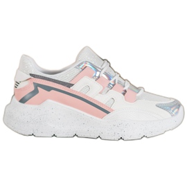 Seastar Cipők csillogással fehér sokszínű