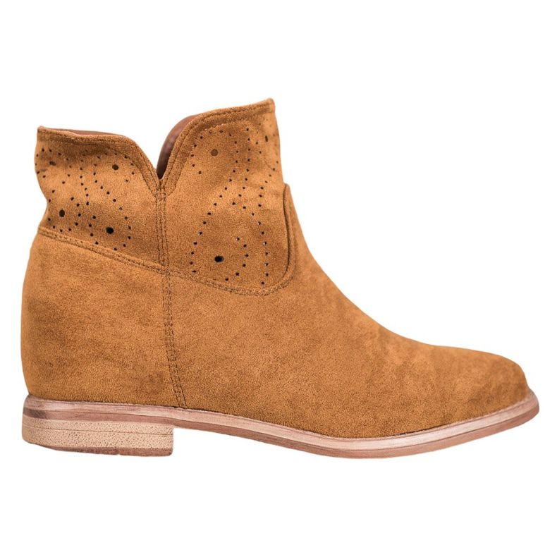 Seastar Csizma áttört mintával barna