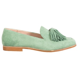 Seastar Velúr lábbeli szegéllyel zöld Seastar Velúr lábbeli szegéllyel zöld