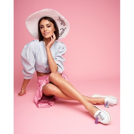 EVE Női fehér bőrcipők 20PB32-1833 EVE Női fehér bőrcipők 20PB32-1833