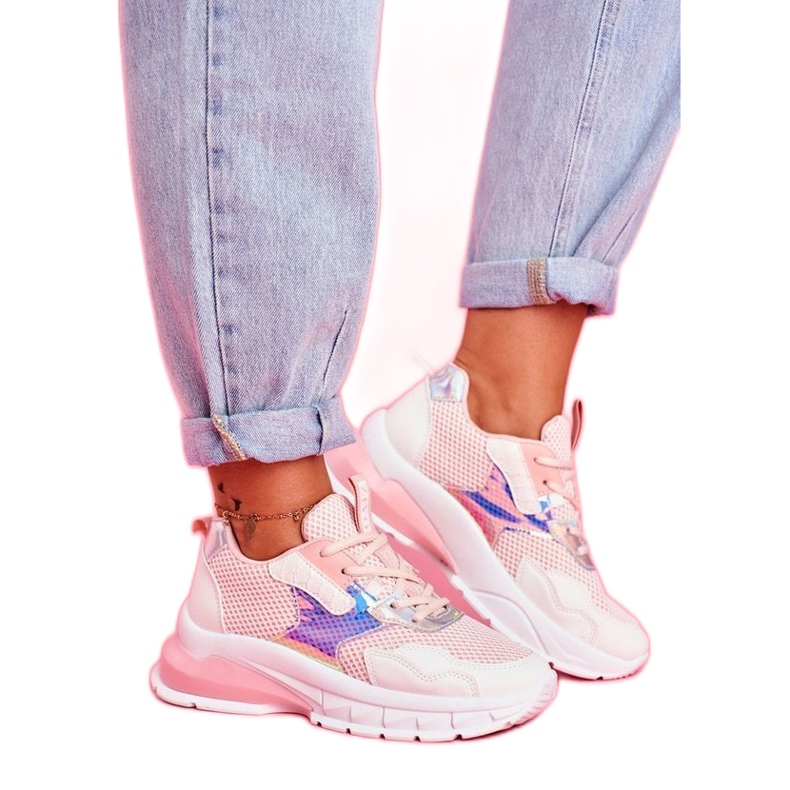 SEA Rózsaszín LA82 sportcipő sokszínű