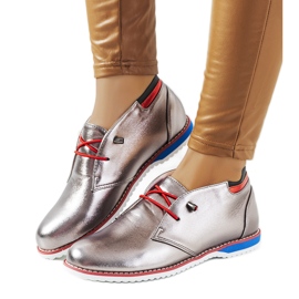 Ezüst jazz cipő JFL651-2 szürke