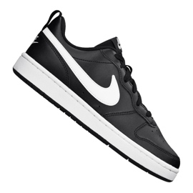 Nike Court Borough Low 2 (GS) Jr BQ5448-002 cipő fekete