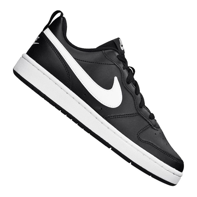 Nike Court Borough Low 2 (GS) Jr BQ5448-002 cipő fekete