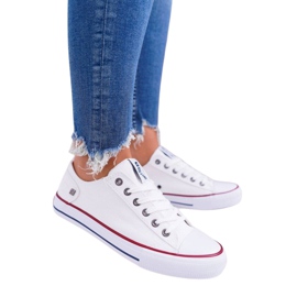 Női cipők Big Star Rubber Toe White DD274336 fehér