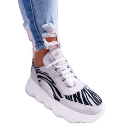 Női sportcipő Lu Boo Vastag talpszürke Taste It!