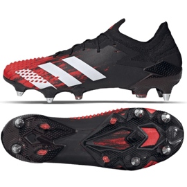 Adidas Predator Mutator 20 Sg M EF2207 futballcipő sokszínű fekete