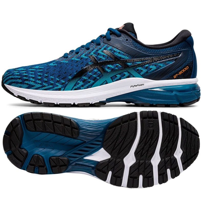 Asics Gt 2000 8 Kötött M 1011A729-401 futócipő kék