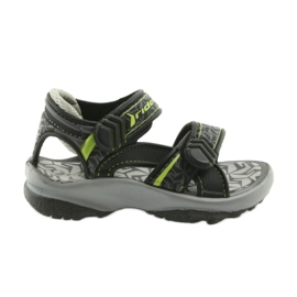 Rider fekete és szürke szandál a vízbe 80608 tépőzáras esetén