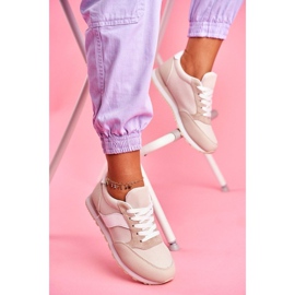 SEA BL189 bézs színű sportcipő nőknek