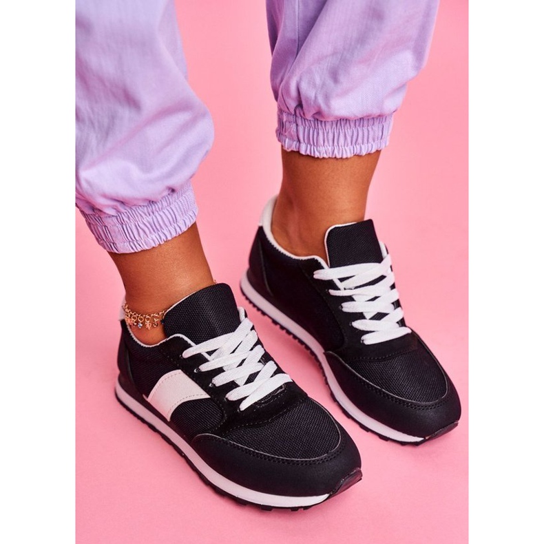 SEA Fekete női sportcipő BL189