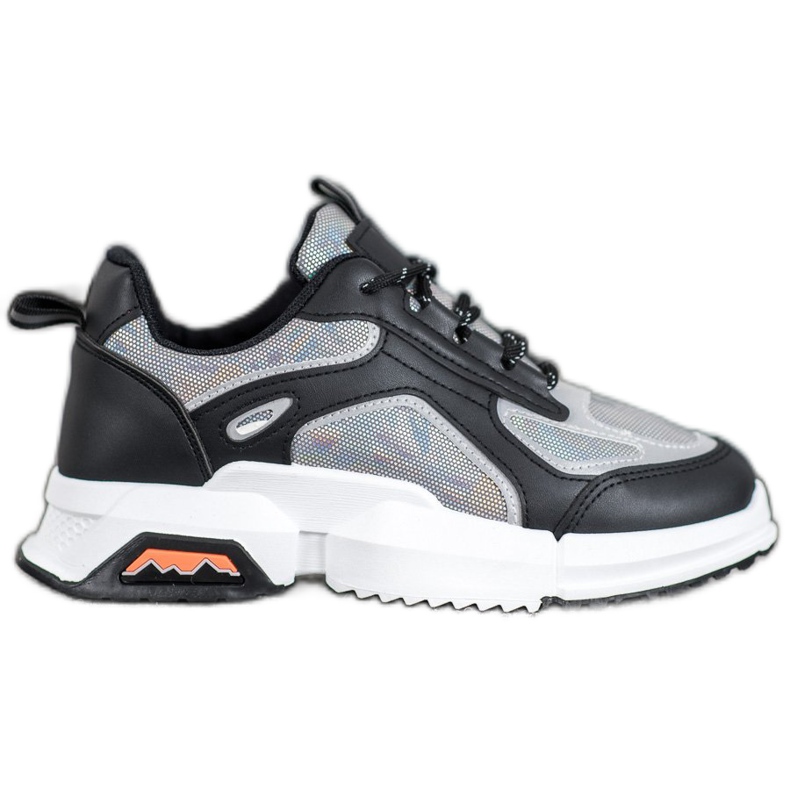 SHELOVET Sportcipők a platformon fekete sokszínű