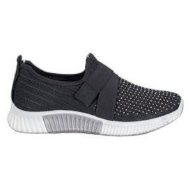 SHELOVET Fekete sliponok kristályokkal