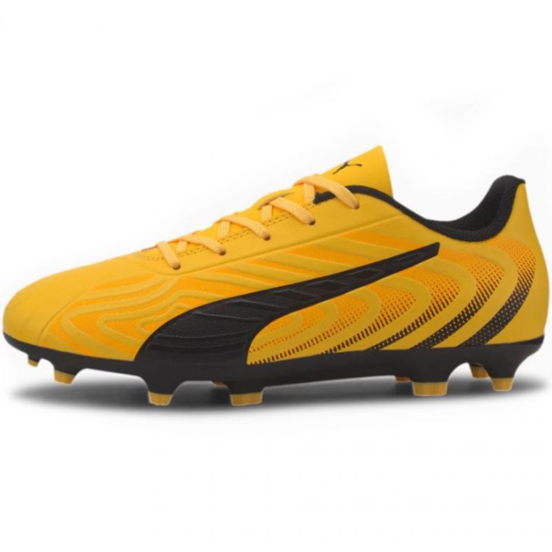 Futballcipő Puma One 20.4 Fg Ag Jr 105840 01 sárga Futballcipő Puma One 20.4 Fg Ag Jr 105840 01 sárga