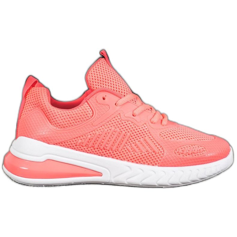 Ideal Shoes Kötött cipők hálóval narancssárga Ideal Shoes Kötött cipők hálóval narancssárga