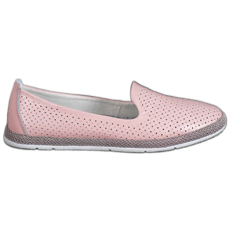 Filippo Bőr áttört urak rózsaszín Filippo Bőr áttört urak rózsaszín