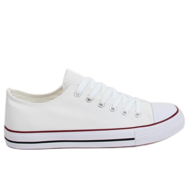 Klasszikus női fehér cipők XL03 Fehér