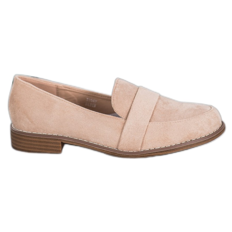 Seastar Csúsztatható velúr cipő barna