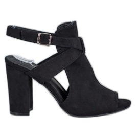 Seastar Stílusos szandál egy bárban fekete